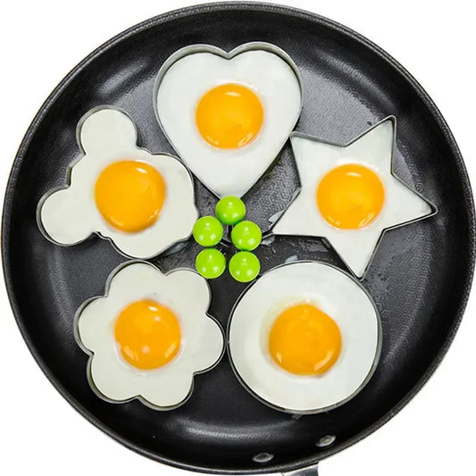 Stainless Steel Five-Style Egg Shaper